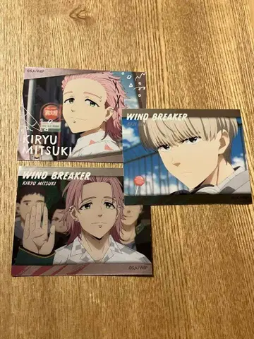 119 WIND BREAKER 윈브레 카지 렌 키류 미츠키 스티커
