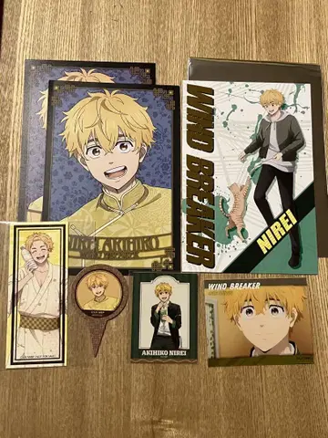 119 니이 아키히코 WINDBREAKER 윈브레 엽서 스티커