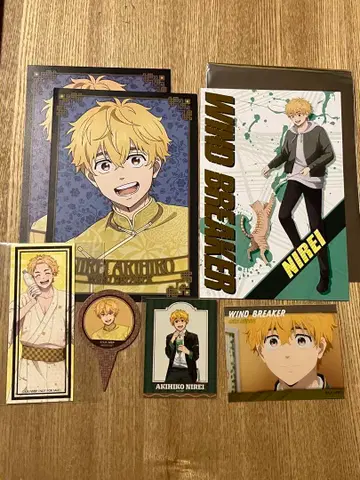 119 니이 아키히코 WINDBREAKER 윈브레 엽서 스티커