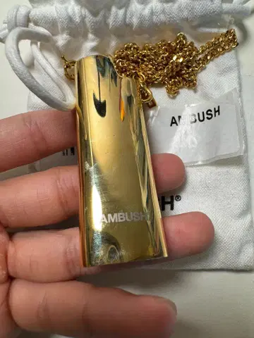 AMBUSH 골드 목걸이