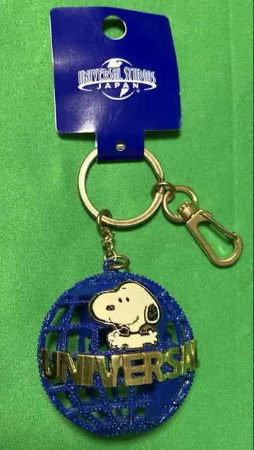 USJ 스누피 지구본형 키링