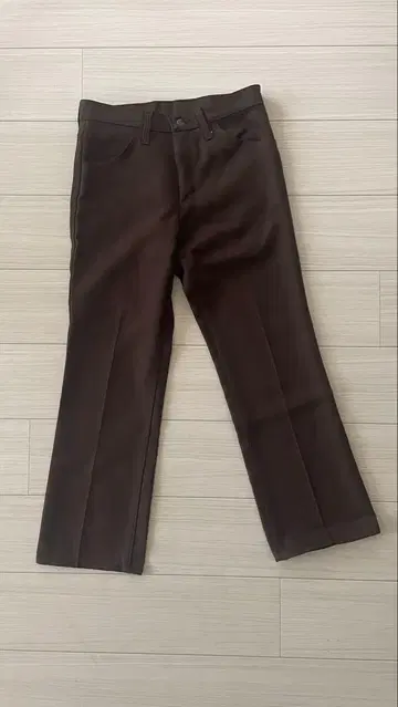 Wrangler 런처 팬츠 브라운