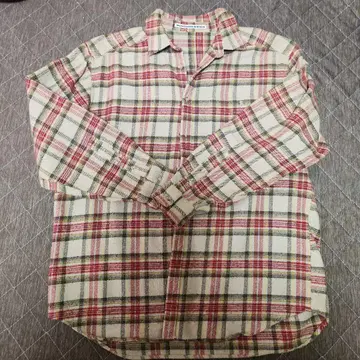 Mademoiselle NON NON 체크 무늬 긴팔 셔츠