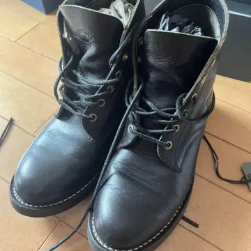 RED WING 블랙 워크 부츠