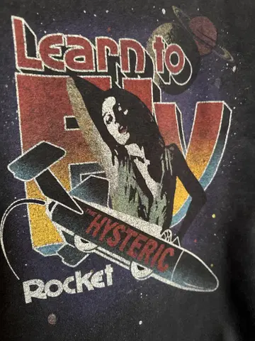 HYSTERIC GLAMOUR T셔츠 L 사이즈 블랙