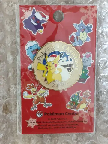 포켓몬 핀즈 크리스마스 2004 핀 배지 피카츄