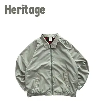 Heritage 90s 일본제 스윙탑 해링턴 자켓 BEG