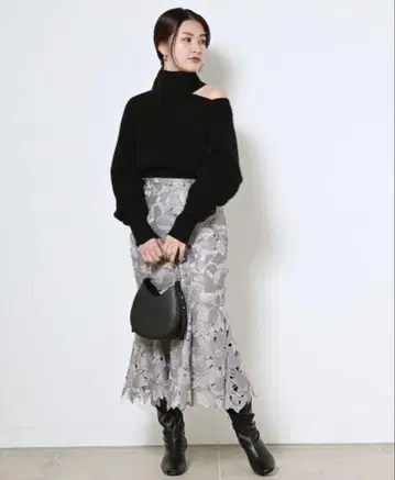 snidel 스나이델 머메이드 레이스 스커트