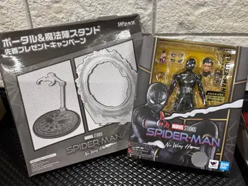 [초회생산] S.H.피규아트 스파이더맨 블랙&골드 수트