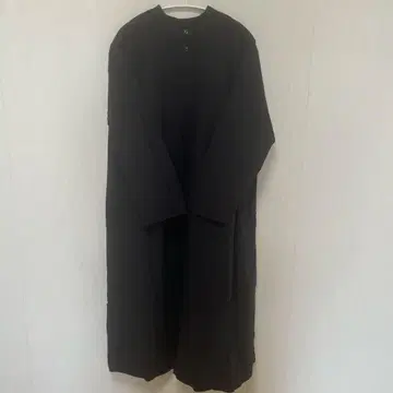 무인양품 더블 거즈 긴팔 원피스