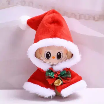Labubu 크리스마스 코스튬 (봉제 인형용 의류)
