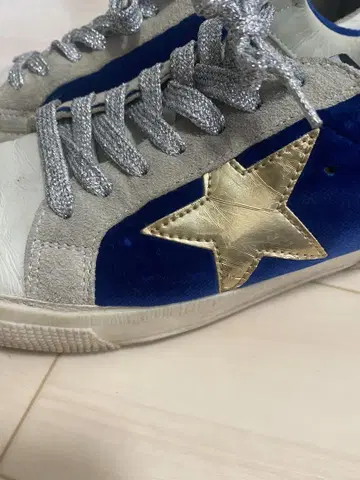 Golden Goose Superstar 스니커즈 파랑/그레이