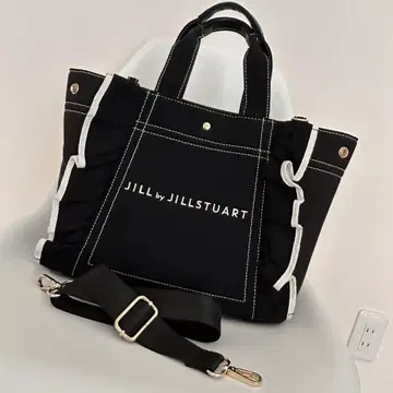 JILL BYJILLSTUART 프릴 토트 (대) 숄더 스트랩 포함