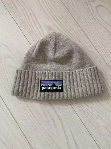 patagonia 그레이 니트 모자