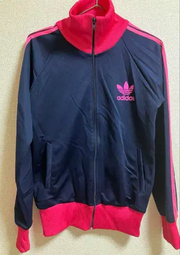 y2k 아디다스 저리 트랙 자켓 핑크