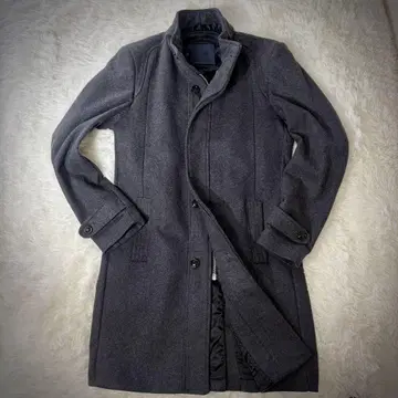 ZARA MAN 자라맨 하프 코트 스텐칼라 그레이 M 사이즈