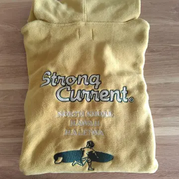 Strong Current 플리스 후드티 프리 사이즈