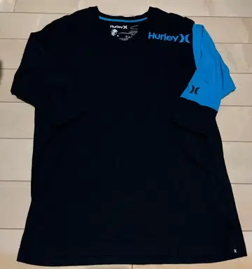 Hurley 긴팔 티셔츠 M 블랙/파랑