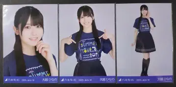 노기자카46 전국 투어 2025 티셔츠 B 오오코시 히나노