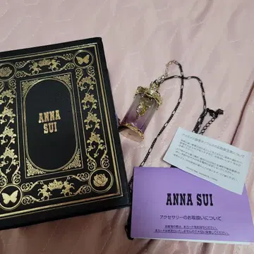 ANNA SUI 크리스마스 한정판 목걸이 박스형 반짝반짝