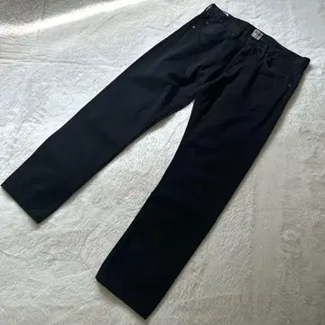 스튜디오 다치산 코튼 새틴 팬츠 블랙 일본제 34