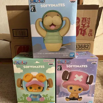원피스 SOFVMATES 피규어 3체 세트