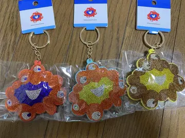 EXPO 만박 미야쿠미야쿠 큐빅 마스코트 키링 3종