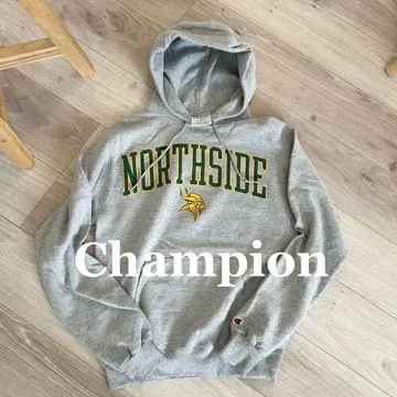 Champion NORTHSIDE 후드티 L 사이즈 그레이