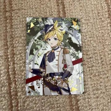 프로세카 프로젝트세카 CD 싱글 특전 트레이딩 카드 카가미네 렌 금박