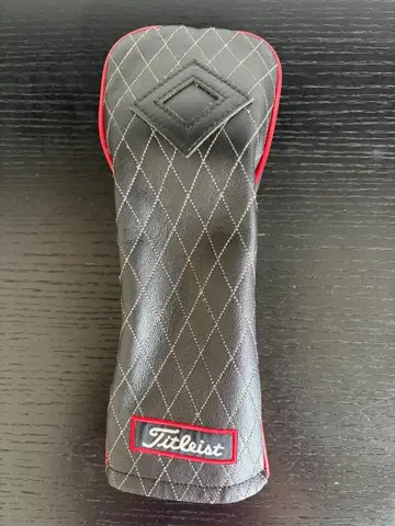 Titleist 유틸리티용 골프헤드커버 블랙/레드