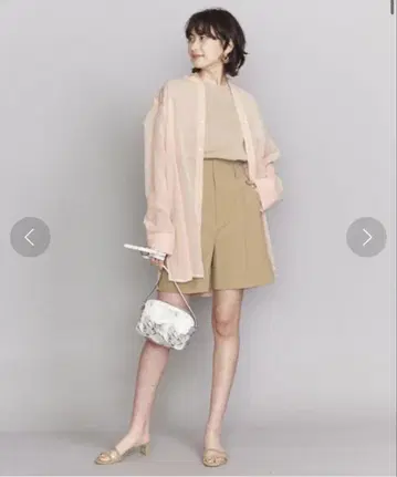 BEAUTY&YOUTH UNITED ARROWS 오간지 밴드 카라 셔츠