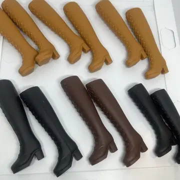 리카짱 캐슬 롱 부츠 6켤레 노치 없음