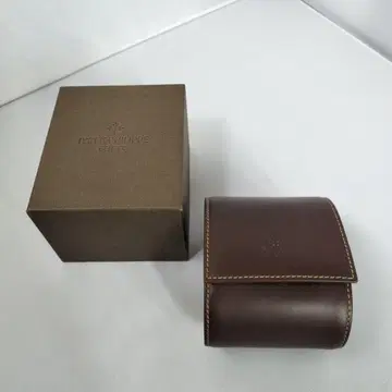 정품 Patek Philippe 시계 케이스 브라운