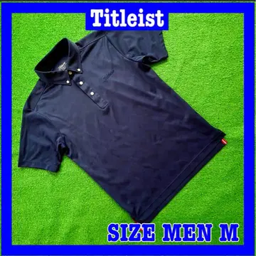 Titleist 남성용 골프 셔츠 M 네이비