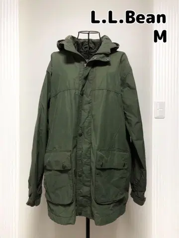 L.L.Bean M 엘엘빈 마운틴 후드티 아웃도어 카키