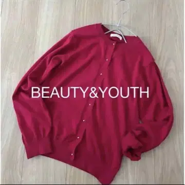 새상품급 BEAUTY&YOUTH 뷰티&유스 가디건 코튼