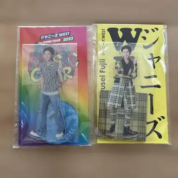 미개봉 새상품 쟈니즈 WEST 후지이 류세이 아크릴 스탠드 2개 세트