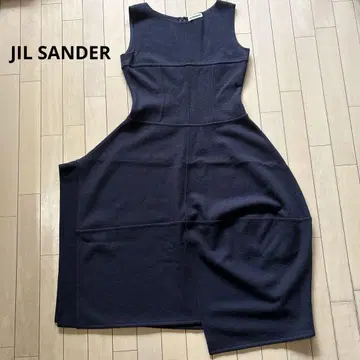 JIL SANDER 질 샌더 / 비대칭 원피스 / 36