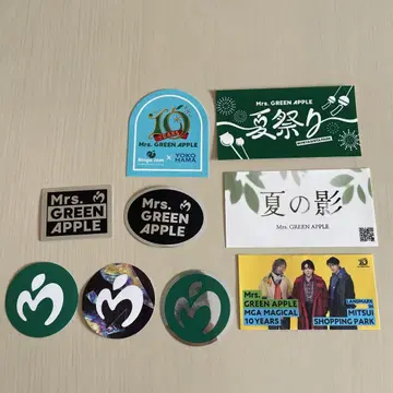 Mrs. GREEN APPLE 스티커 세트