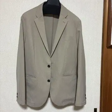베이지 테일러드 자켓