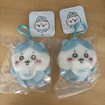 치이카와(먼작귀) baby 마스코트 하치와레 2점