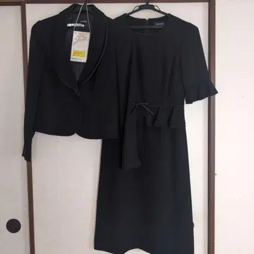 당일 발송 세레모니 블랙 자켓과 원피스 세트