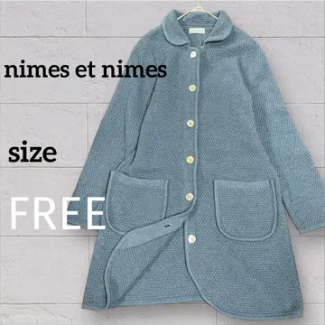 nimes et nimes 니메스에니메스 사슴 무늬 롱 가디건