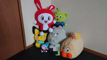 봉제 인형 세트 ( 토끼, 에이리언, 곰 등 )