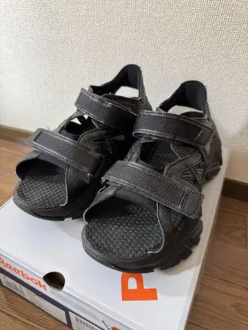 FILA 블랙 스포츠 샌들