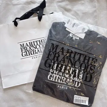새상품 [MARITHE FRANCOIS GIRBAUD] 블랙 T셔츠/M