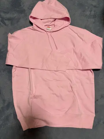 핑크 XL 후드 부착 후드티