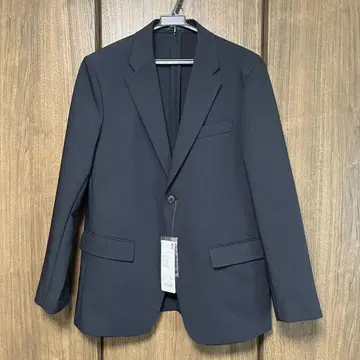 유니클로 감동 수트 셋업 자켓 팬츠 네이비 S