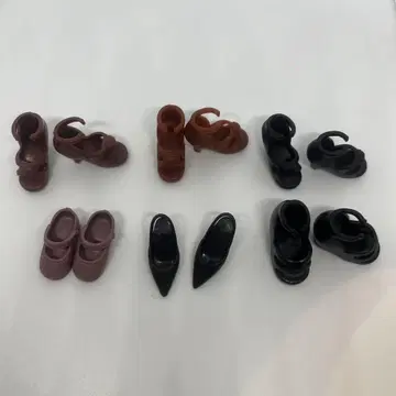 리카짱 캐슬 타카라토미 샌들 스트랩 신발 6켤레