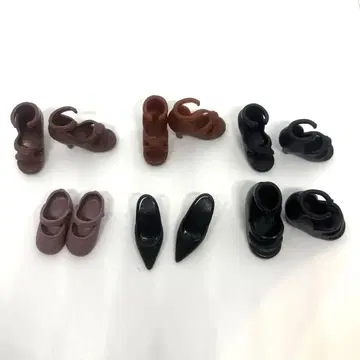 리카짱 캐슬 타카라토미 샌들 스트랩 신발 6켤레